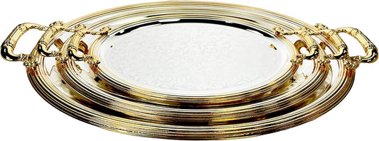 Zolten Silverplated Oval Tray