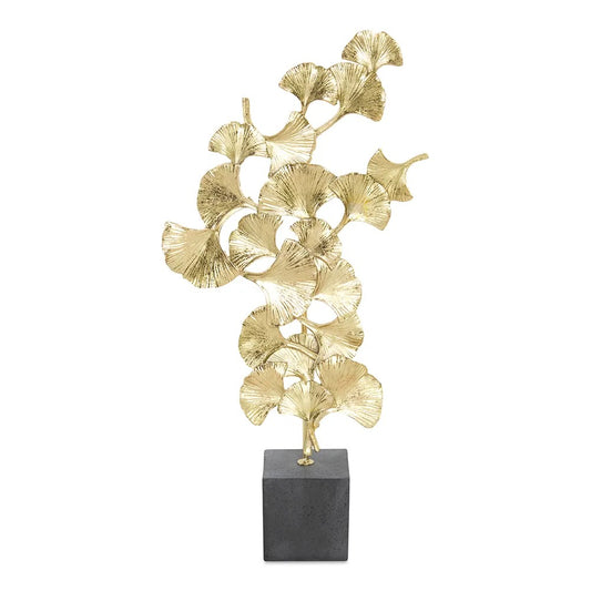 Blossom Decor Accent, Gold - 25x49 cm