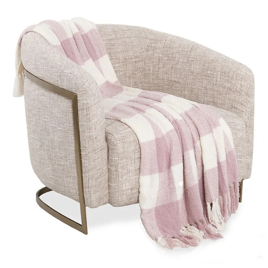 Floyd Throw, Light Pink - 130x150cm