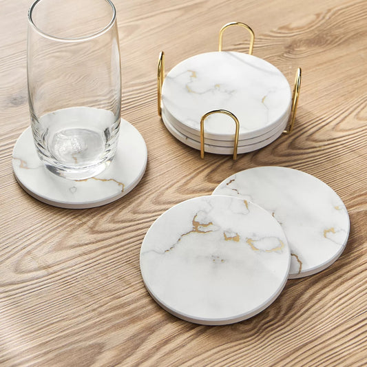 Sable 6-Piece Coaster Set - 10 cm